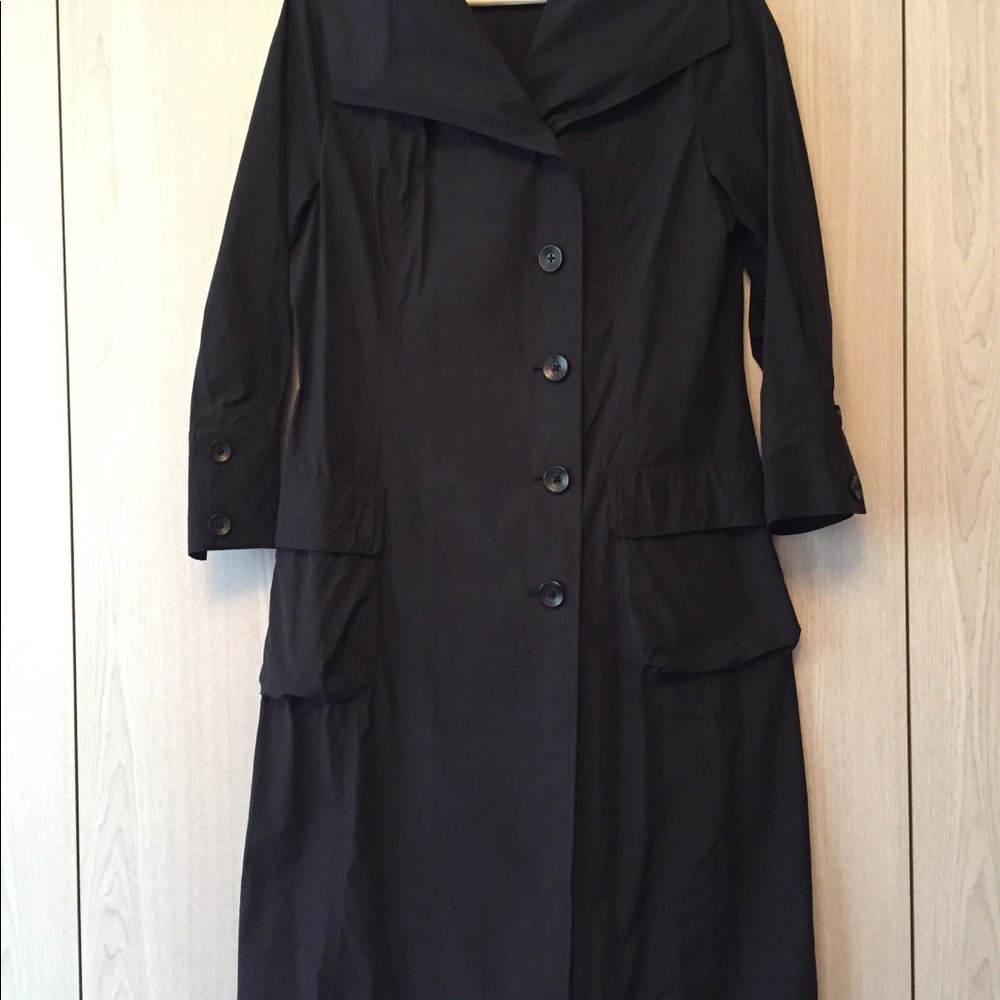 Calvin Klein Trench Coat, Size M, Dark blue